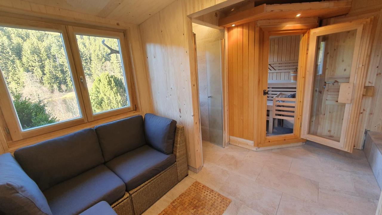 Haus Adler - Komplettes Ferienhaus Am Badesee Erzgrube エクステリア 写真